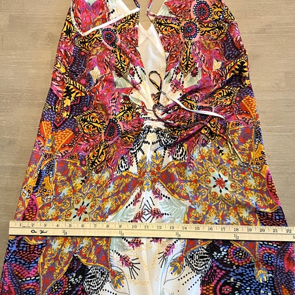 Free People Intimately Floral Maxi Lounge Dress - Size Medium - Picture 7 of 12